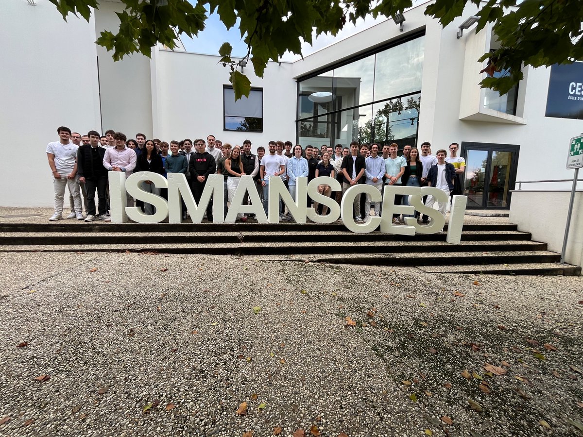 ISMANS CESI tweet media