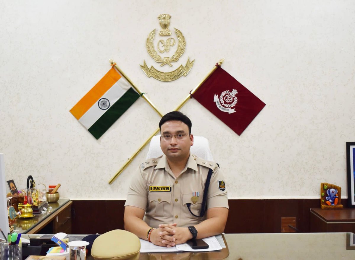 SP_Anugola's tweet photo. Sri Rahul Jain, IPS took charge as Superintendent of Police Angul on 03.10.2024. https://t.co/aP68DmhpSb