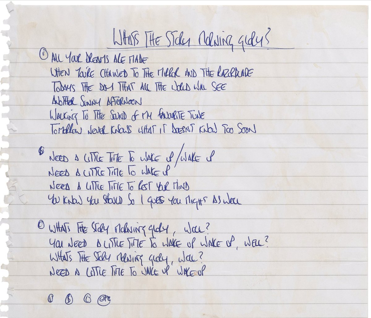 oasis's tweet photo. Need a little time to wake up 🎶 https://t.co/y2O5I63ZYr