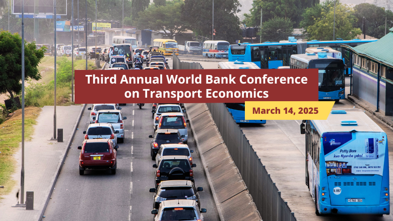 WBG_Transport's tweet image. 📅 Save the date! The Third Annual World Bank Conference on Transport Economics is happening on March 14, 2025, at the World Bank HQ in Washington, D.C. 

Livestream available for remote participants. Details here: wrld.bg/mH5H50TAerc

#Transport #TransportEconomics