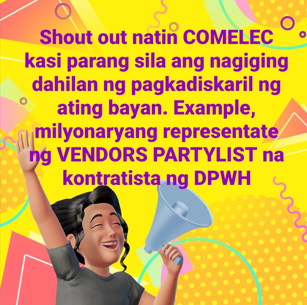 teacherviola's tweet photo. Shout #COMELEC
https://t.co/fTR7FjpsJA https://t.co/77MyUrlbNf