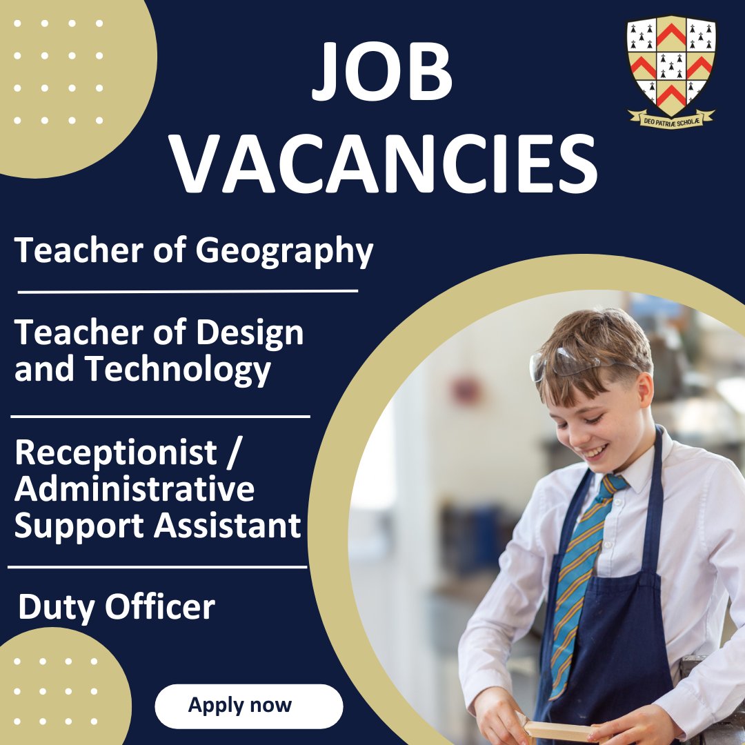 We are hiring! Check out our latest job vacancies here: keslichfield.org.uk/home/about-us/…