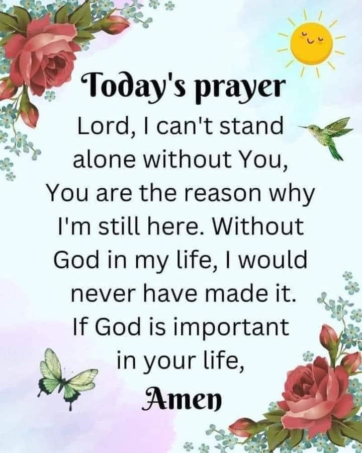 ForProphetic's tweet image. Today's prayer