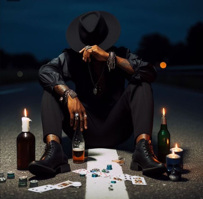 #31nightsofmacabrewords  

Somethings brewing
the stillness of the night
the nocturnal numb
He's #Internecine bringing 'bout
the end... the final conflict
kin to Damien
the Crossroad Demon
Death upon earth...

📸Pinterest