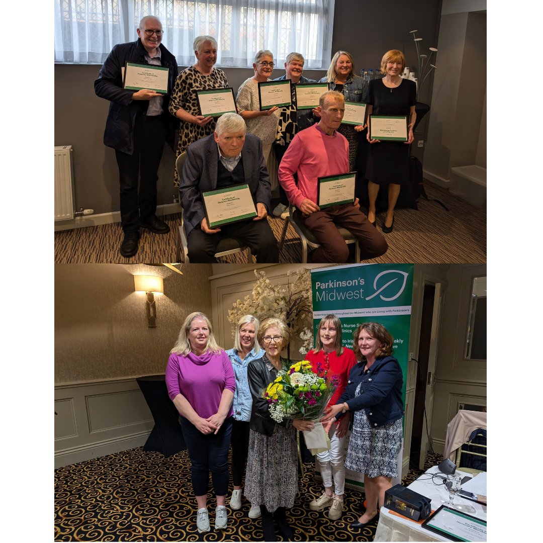 Parkinson’s Ireland awarded honorary memberships to several committee members who have given their unwavering commitment to those living with Parkinson’s in their community at our AGM on Saturday, September 28th.

To read more, please visit our website: parkinsons.ie