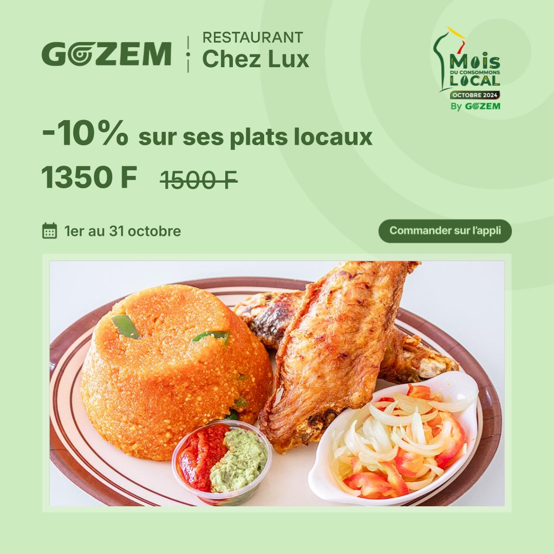 GozemBJ's tweet photo. Venez nous dire 😎! Piron+ Aileron tchigan ou bien Pâte rouge + Poulet dobaoun !
Faites votre choix ici : https://t.co/yLqEt0PeMb
#GozemBenin #consommonslocal2024 #Gozem #Repasdusudbenin https://t.co/8OdXsBaCeb
