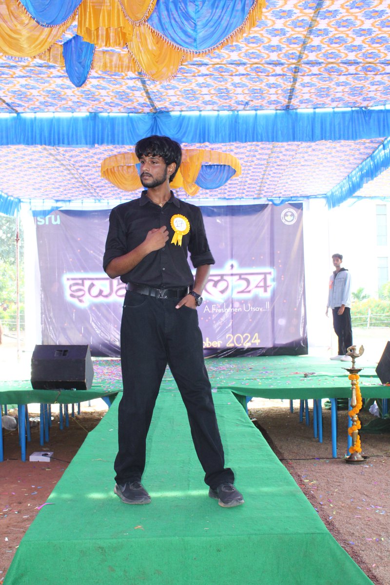 sr_university's tweet photo. Stride with pride and own the spotlight! SWAGATAM'24’s Ramp Walk showcased bold fashion, unique style, and unstoppable confidence. Who’s ready to rule the runway?  

#SRU #SRUniversity #SWAGATAM24 #RampWalk #FashionShow #BoldStyles #UniqueFashion #RunwayVibes #OwnTheSpotlight https://t.co/ERaz1gOGbE