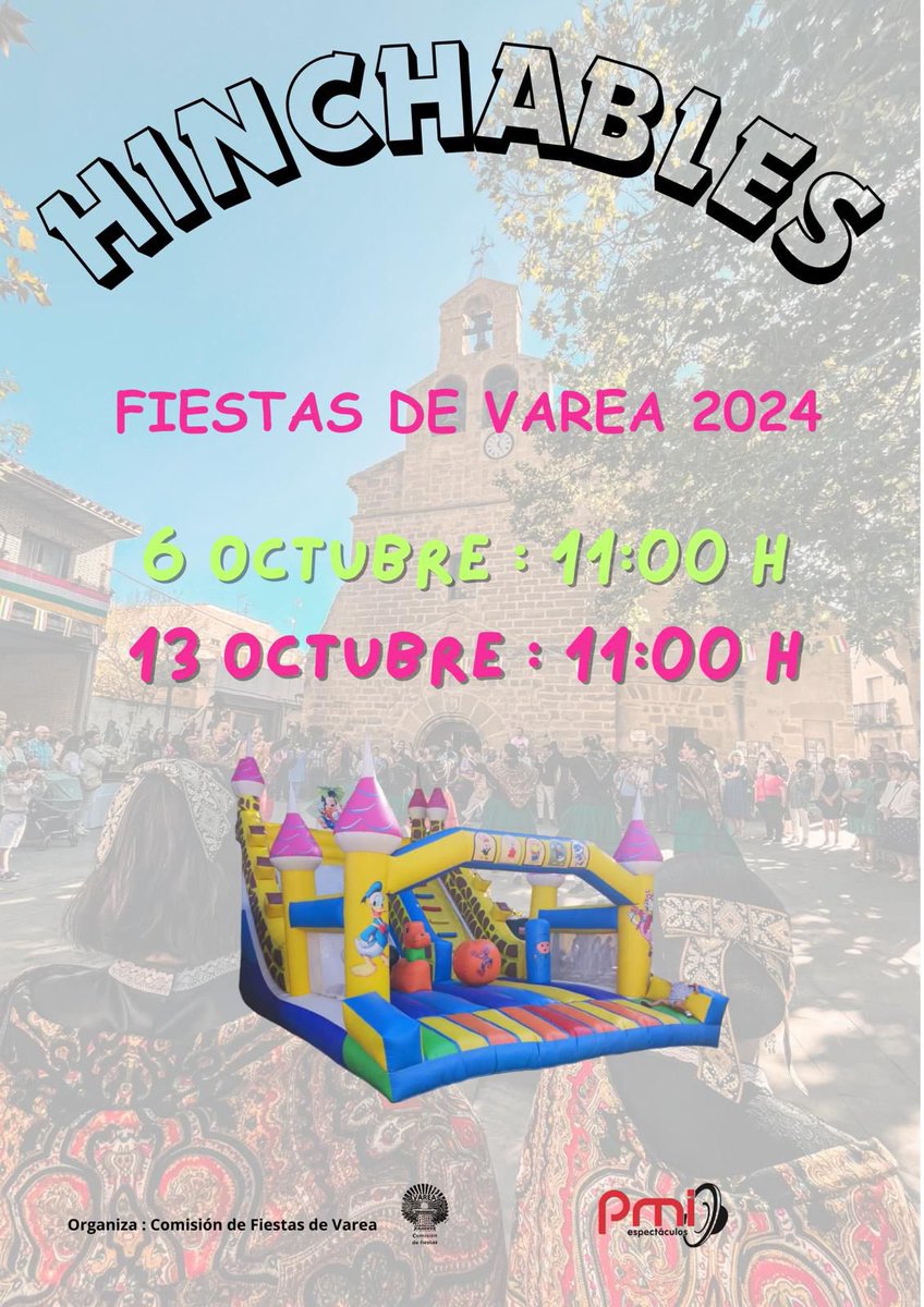 Fin de semana completo en Varea de prefiestas. Os esperamos