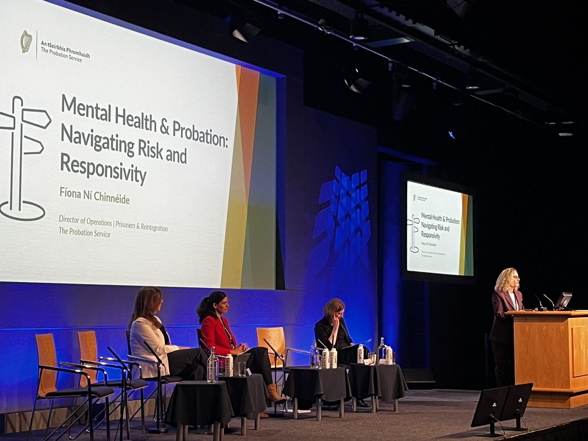 <a href="/fianna71/">Fíona Ní Chinnéide</a> presents ‘Navigating Risk and Responsivity’ at the <a href="/Acjrd_ie/">ACJRD_IE</a> conference ‘Navigating Mental Health in the Criminal Justice System’