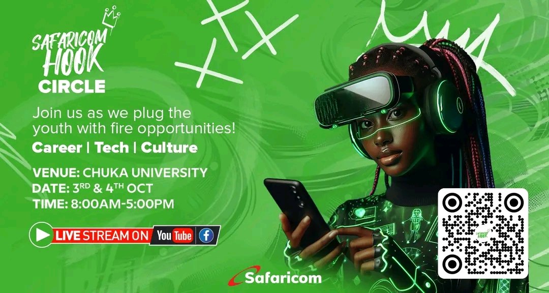 FemmeKenya's tweet image. Guess who is partnering with @SafaricomHook over at Chuka University today? 

@AbsaKenya! 

Who better to teach financial literacy, career growth and opportunities than the makers of #ReadyToWork? 

#SafaricomHook 
#GetHookd