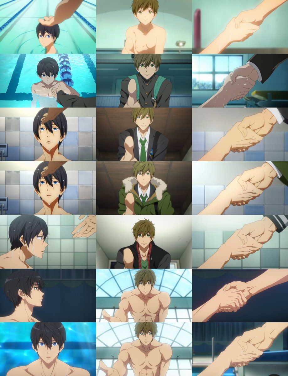 橘 真琴 と 七瀬 遙 💚💙
Tachibana Makoto &amp; Nanase Haruka

#まこはる #MakoHaru #真遙 #마코하루