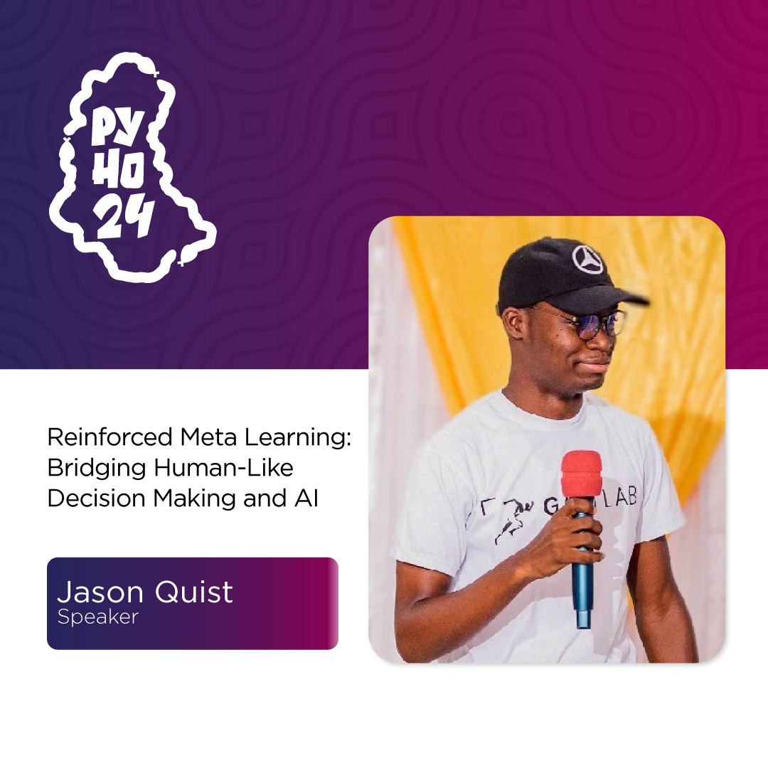 PythonHo's tweet image. Jason, an AI Scientist, is the Chief AI Officer at Global Talent Sports AB and also a co-founder and Chief Scientist at GaitLab, focusing on advanced computer vision techniques for human gait pattern analysis will be joining us at #PyHo24
#PythonHo #Python #Community