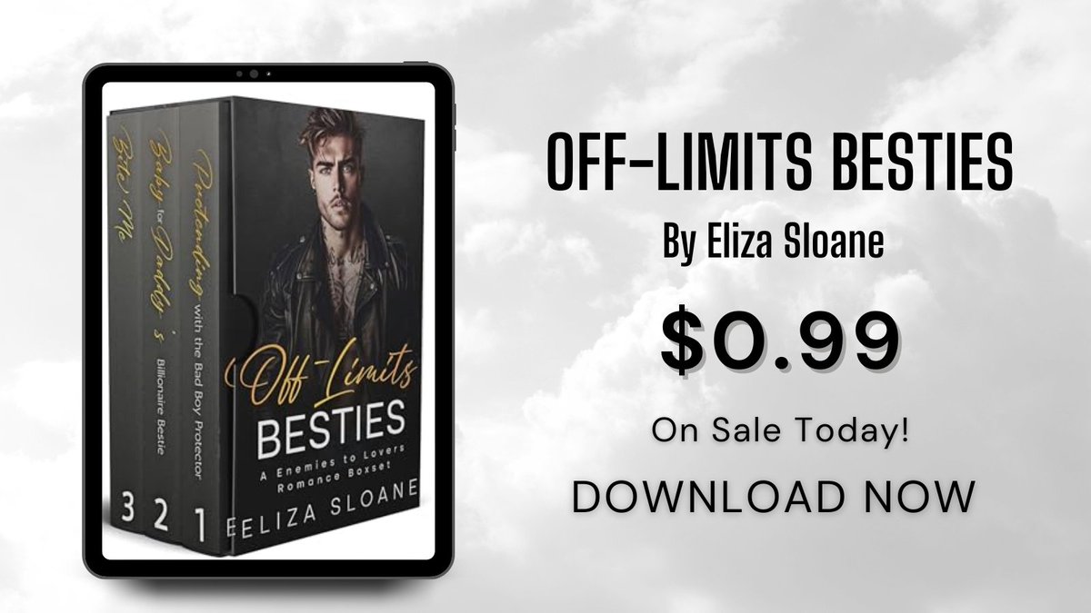 Whizbuzz's tweet photo. Love a good hate-to-love story? You need to pick up 'Off-Limits Besties' by Eliza Sloan. I'm telling you this book is addicting! https://t.co/fqjrrYhROu #RomanceBoxset https://t.co/iQpoIvWs75