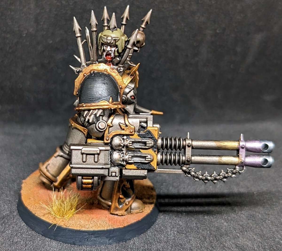 Theironpainter's tweet photo. @TheBrushSmith Here's some iron warriors lads I've done recently https://t.co/mLFi6GZomc
