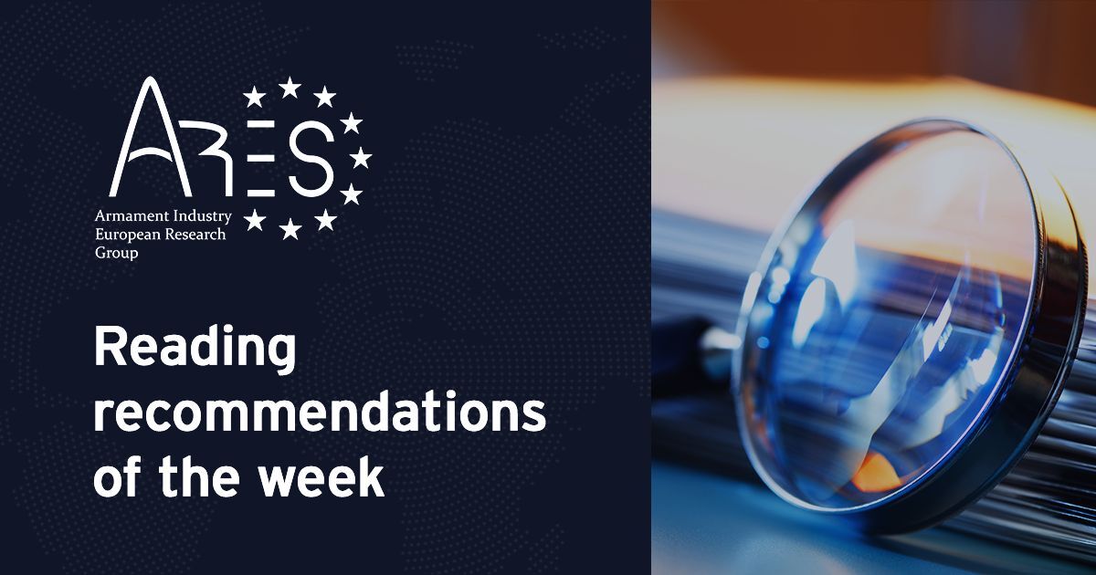 🆙 ARES’ READING RECOMMENDATIONS OF THE WEEK