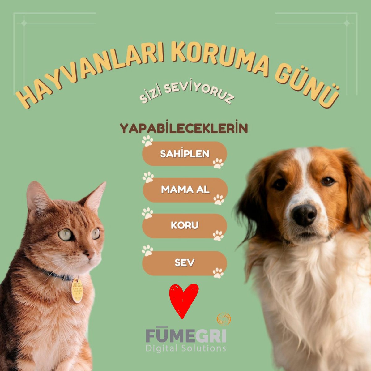 Değerli dostlarımız sizi seviyoruz ❤ #4ekimhayvanlarıkorumagünü #satınalmasahiplen #cuma