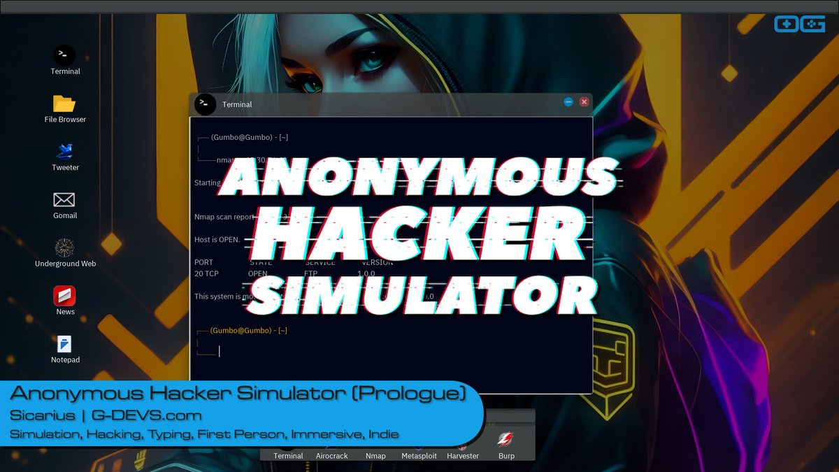 OverageGmngCom's tweet image. OG plays Anonymous Hacker Simulator (Prologue)!
youtube.com/watch?v=jfNwJr…

Like &amp;amp; Sub!

@gdevscom1

#hacking #typing #firstperson #IndieGameTrends #IndieWatch #IndieDev #GameDev #IndieGameDev #IndieGame #IndieGames #Gameplay #letsplay #gaming #steamnextfest