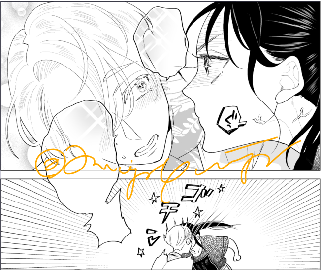 #本日の1コマ 

このキスシーンまじで愛しいな～と思うユニコーンな著者
vs
ええから早よすけべしろやと思う蛮族な著者 
