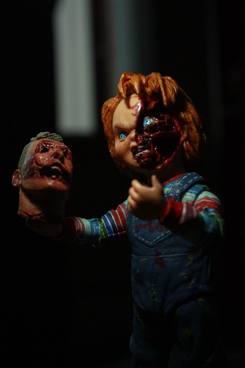 SleepofG's tweet image. Trick or treat? That is the question.

@RealDonMancini @ChuckyIsReal #chucky #fuckinchucky