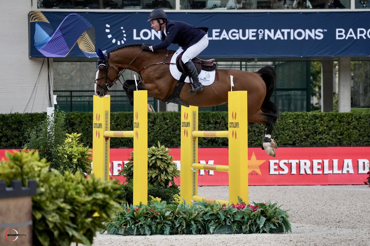 Cian_O_Connor's tweet photo. Iron Man and Fancy De Kergane feeling great in their first day of competition at CSIO5* LLN Nations Cup Final at Barcelona 🇪🇸✨
#cianoconnor #teamkarlswood #karlswood #karlswoodtraining #kwtraining #showjumping #equestrian #horse #horsesport https://t.co/guCHRlivFq