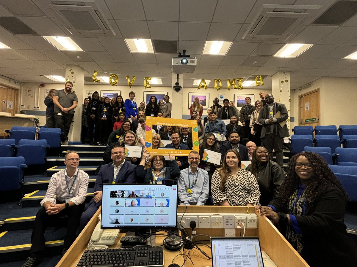 And that’s a wrap! 2024 #LoveAdmin awards were AMAZING! Well done @NorthMidNHS ! 
💛💛💛💛💛💛 

<a href="/SholaAdegoroye/">Shola Adegoroye 💙</a>