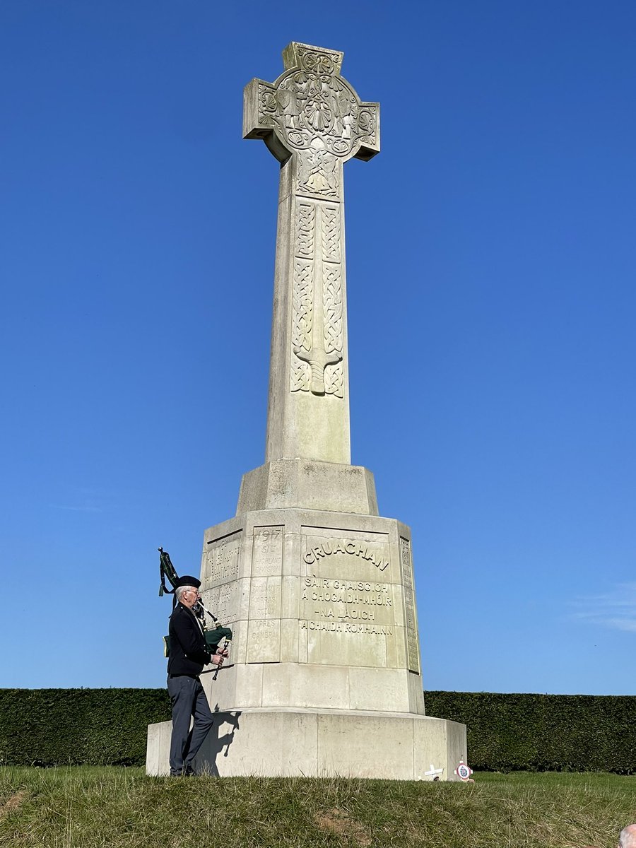 Great morning at Hawthron Ridge crater and listening to the work of the <a href="/HawthornRidgeCA/">Hawthorn Ridge Crater Association</a> <a href="/LegerBattleTour/">Leger Battlefield Tours</a>
