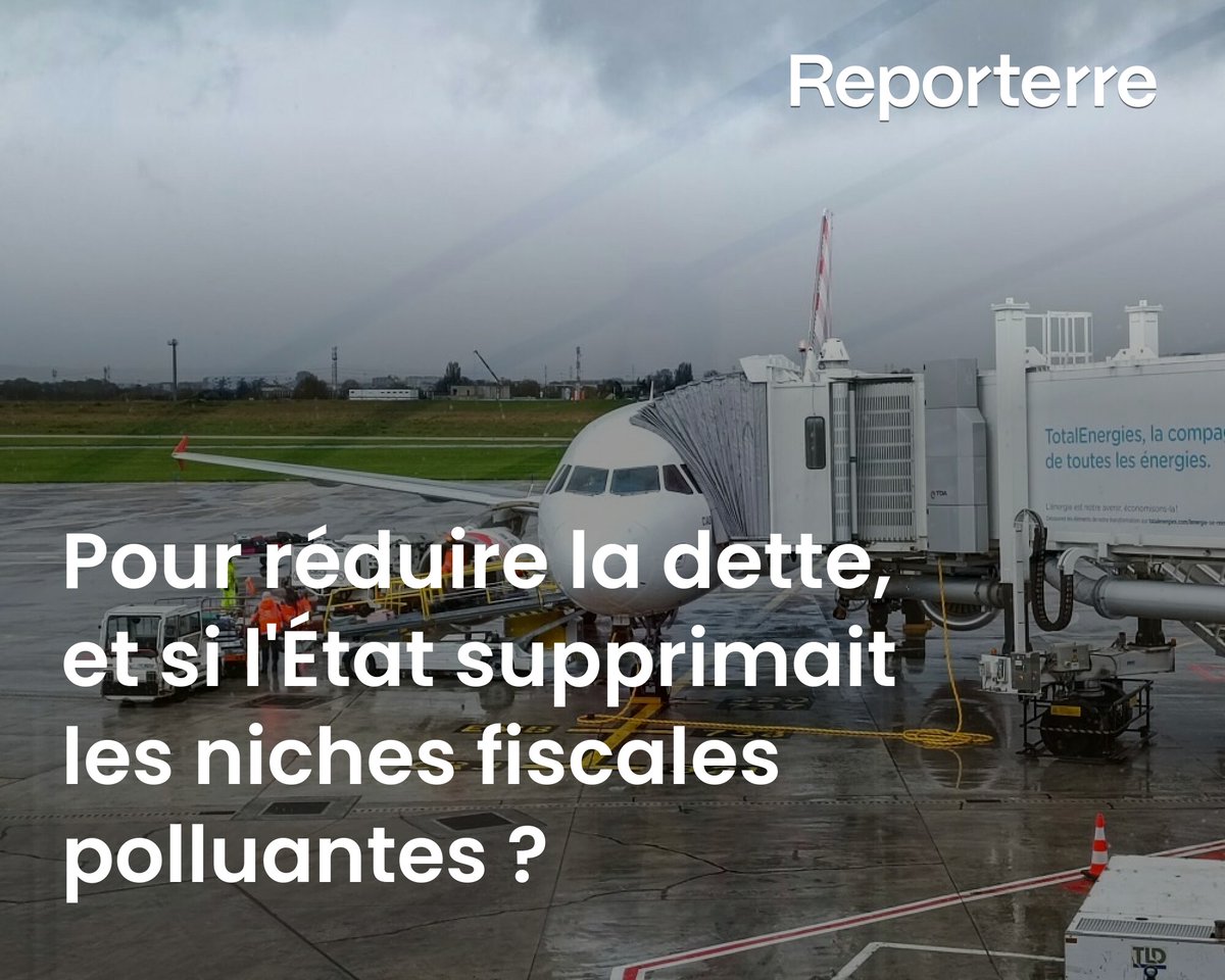 Le gouvernement cherche à faire des économies : et s'il éliminait les réductions d'impôts allouées aux activités polluantes ?

Mais supprimer ces « niches fiscales brunes » doit être assorti(…)
Lire l'article ➡️ l.reporterre.net/Sbm