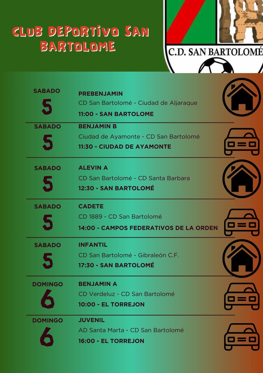🟢🔴PROGRAMACIÓN DEL FIN DE SEMANA🟢🔴