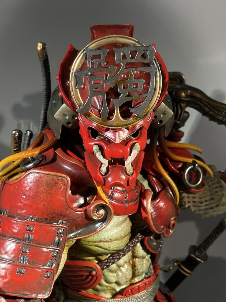 6thscale_KaWu's tweet photo. Some pics of the prototype of Hot Toys Alien vs. Predator - Akaoni Samurai Predator

Part 1

#TakayukiTakeya #Akaoni #SamuraiPredator #AVP #AlienvsPredator
#HotToysCollectibles #SixthScale https://t.co/um34cnJ4Af