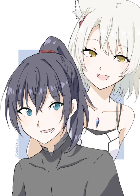 らくがきノアとミオ