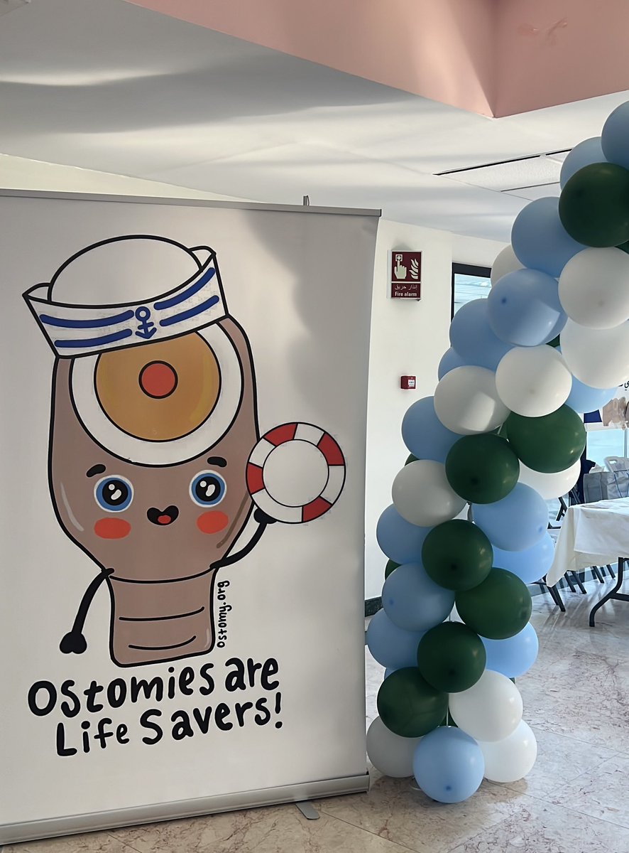 hadeelhelmi's tweet photo. Amazing initiative from our wound and ostomy care team for world ostomy day 💪🏻  @NGHAnews https://t.co/uN8uPidYbV