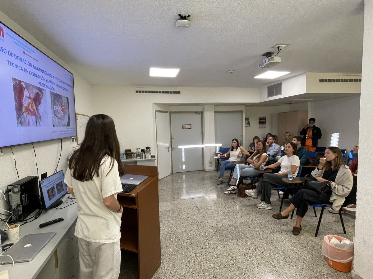 Lrbv50's tweet photo. Primer curso de donación hepática HGU Gregorio Marañón. https://t.co/bso2ZjMosF