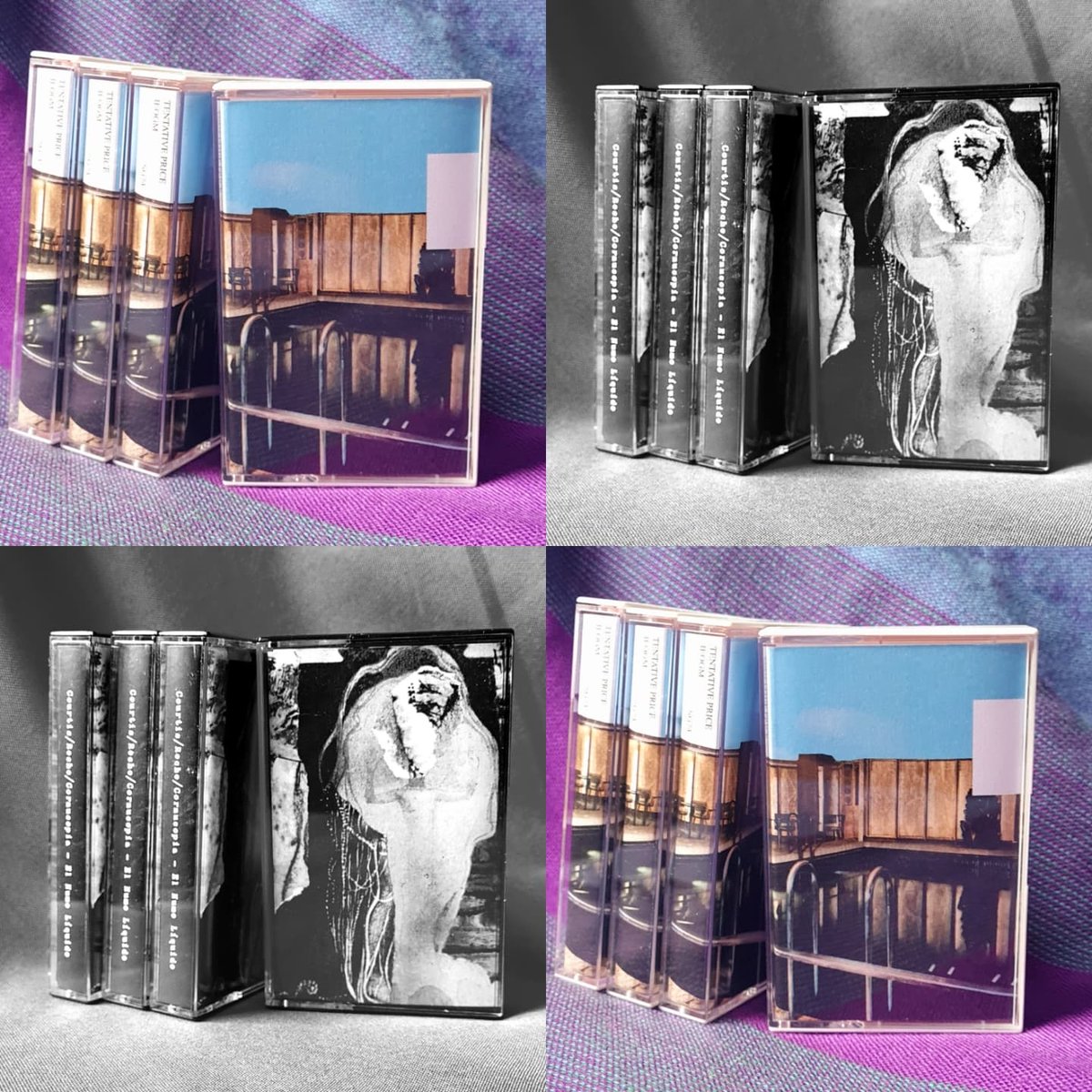 Two new tapes!!

• IEOGM - Tentative Price

Austria's finest Importers Exporters Of General Machandise present a shifting constellation of electronic and acoustic devices, offering delectable cable salads and uncertain chromatic values. 

steepgloss.bandcamp.com/album/tentativ…

++++