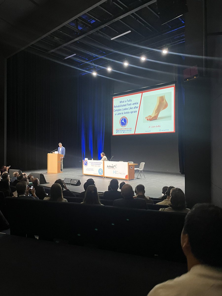 AnkleConsortium's tweet image. We are thrilled to hear from @colingriffin at #IAS10_2024 on the foot-ankle complex following rehabilitation for an LAS @IAS10_2024