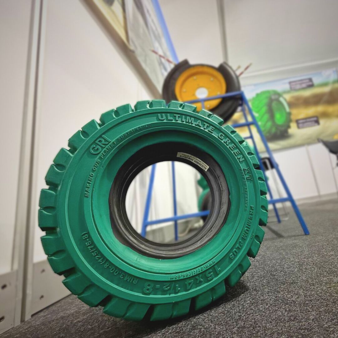 GRI_Tires's tweet photo. ATRA, the newest GRI Distribution Company was proud to have participated in the ÉBSZ-GÉPSHOW 2024 in Hungary, to showcase our range of cutting-edge Specialty Tires. Thank you to everyone who visited us and let's keep building towards a sustainable world, one tire at a time. 
#GRI https://t.co/wYPUrv3qnY