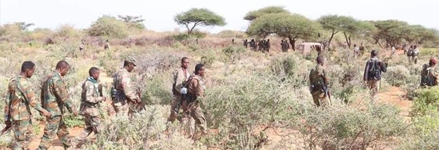 Mogadishu_News's tweet photo. #AS claims to have killed 9 #Somali govt soldiers and wounded 12 others in an ambush near Wanile, outside #Eldher district, Friday. #Galgadud. #Somalia. https://t.co/hi3hNN61Bl