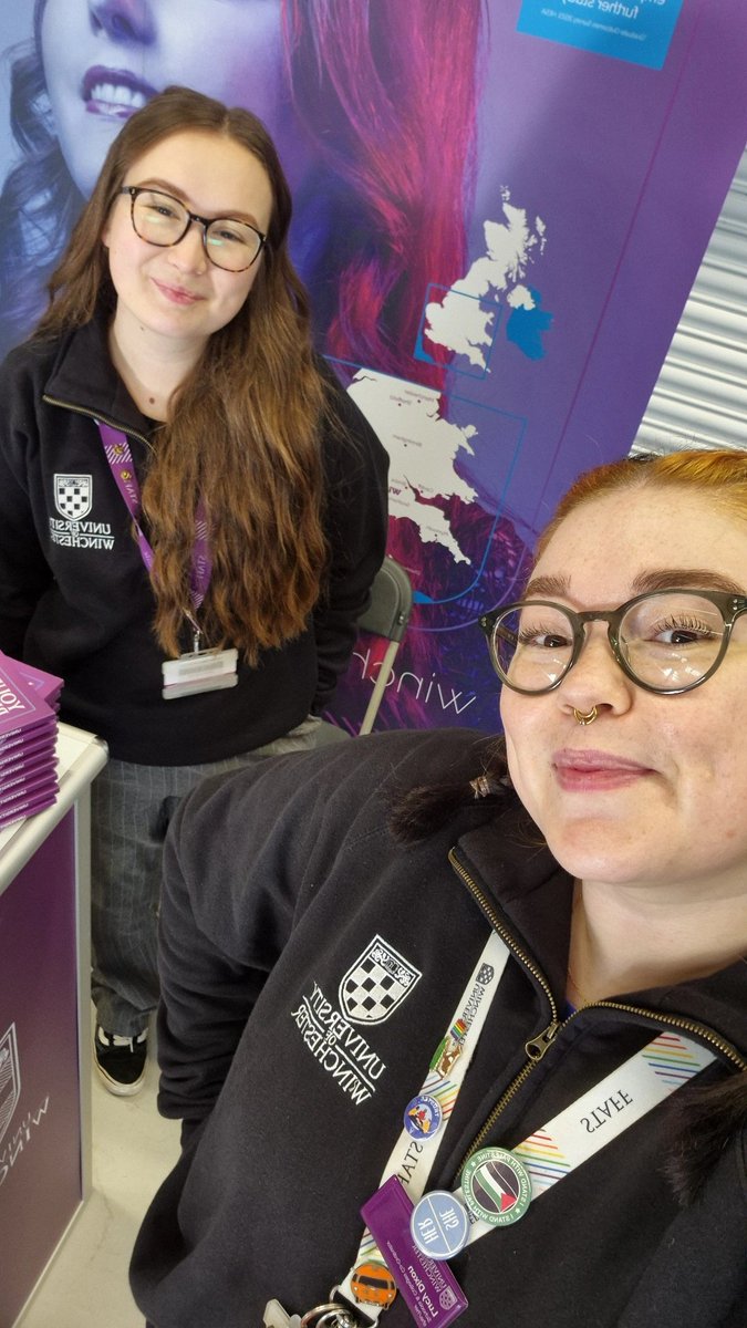 WE'RE BACK AT EXHIBITIONS!✨️ 

Stand number 6 at <a href="/UKUniSearch/">UK University & Apprenticeship Search</a> Britsol for all your questions! 🥳

#UKUNISEARCH