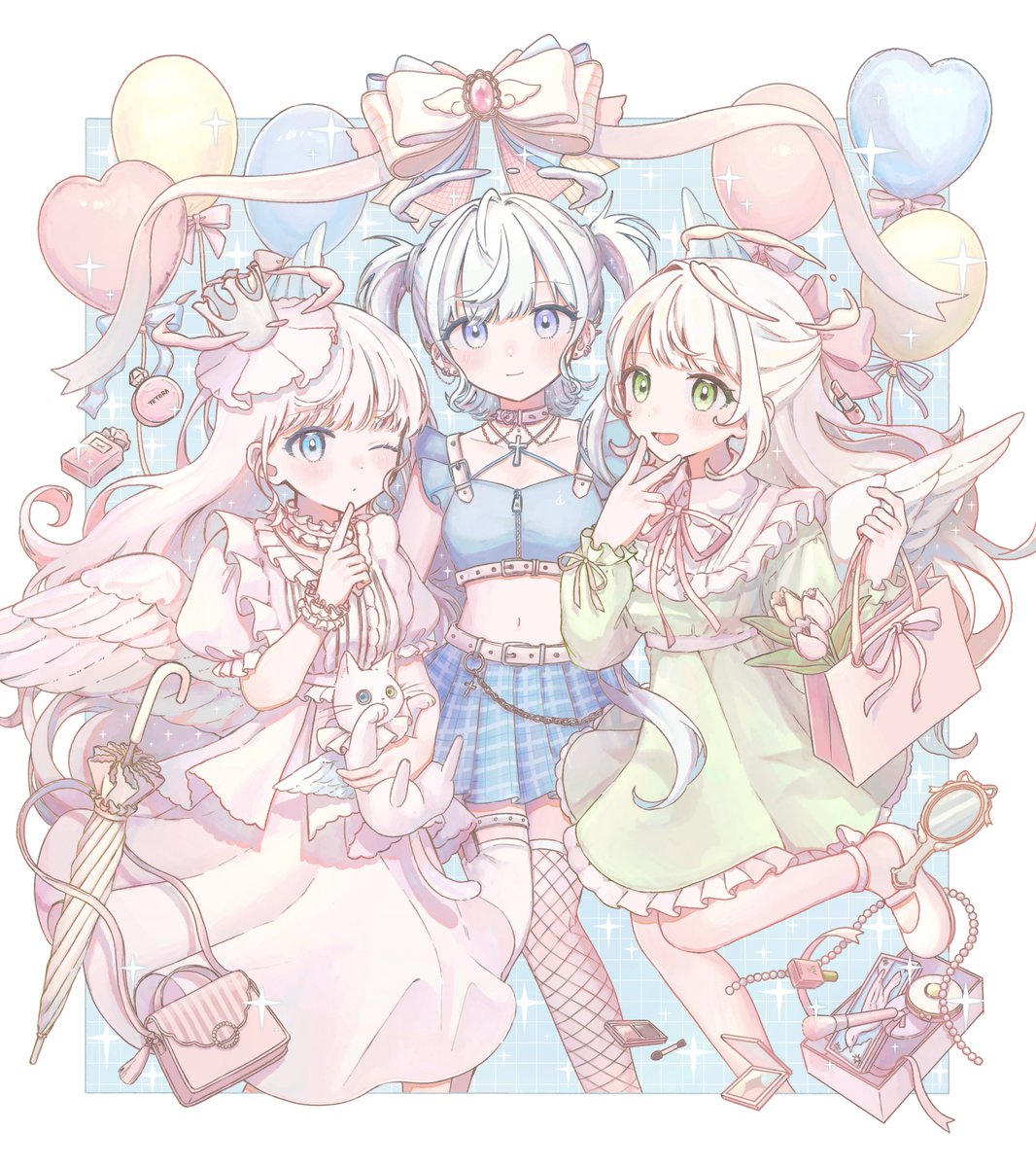 「#天使の日 」|てとら うう🐑ﾄﾞﾛｰｲﾝｸﾞﾓｰﾙ🐏のイラスト