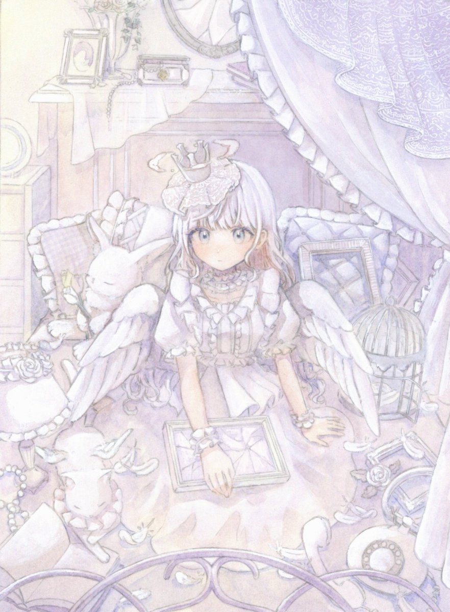 「#天使の日 」|てとら うう🐑ﾄﾞﾛｰｲﾝｸﾞﾓｰﾙ🐏のイラスト