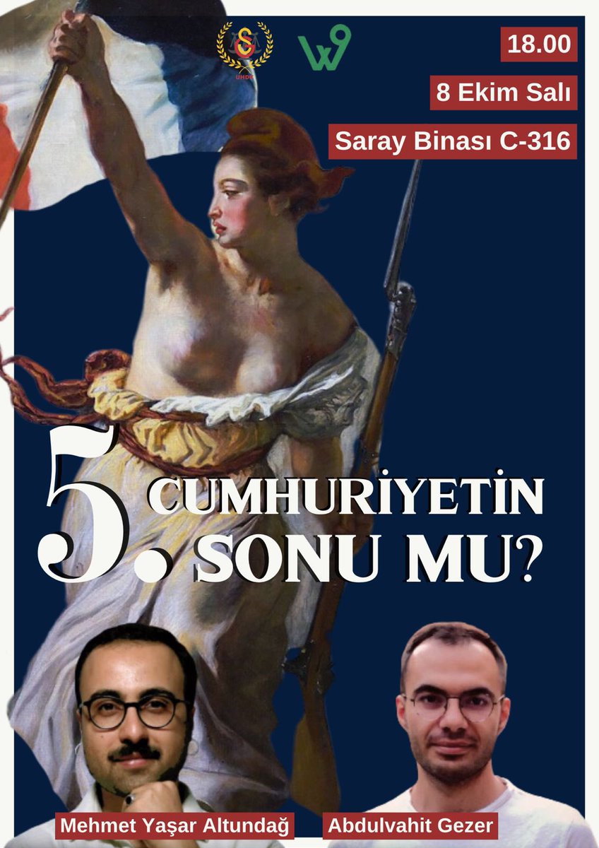 kirkdokuzW's tweet photo. 8 Ekim Salı günü GSÜ Uluslararası Hukuk ve Diplomasi Kulübü’nün davetlisiyiz. Müsait olan herkesi bekleriz. https://t.co/o6GjNVbClZ