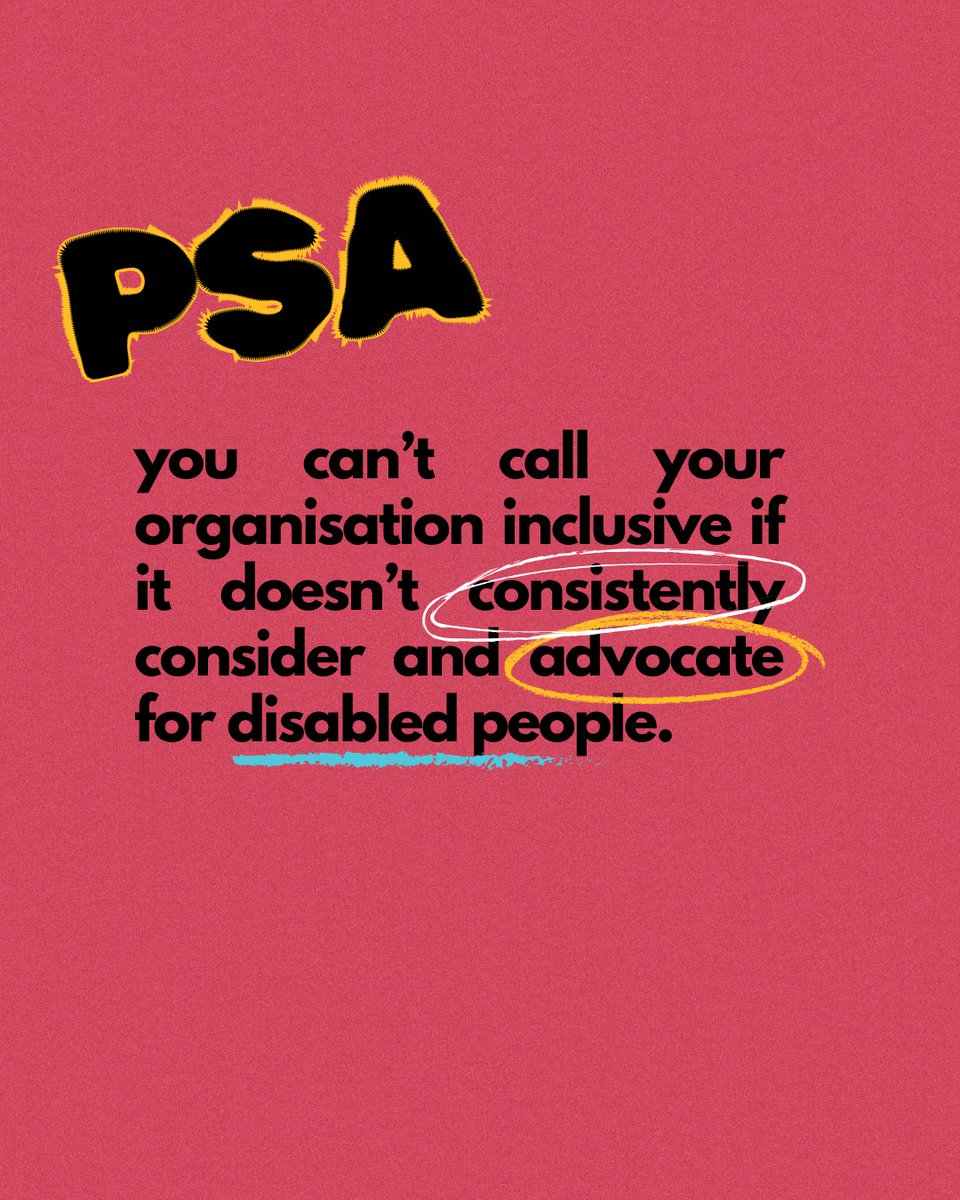 👀 Endless asks for unpaid labour mean disabled artists aren’t feeling welcome in our sector. Our research proves it.

We need radical change.

Want to be a part of it? Pledge #NothingForNothing today and commit to fair pay for all arts workers.

🔗bit.ly/43xrD8q