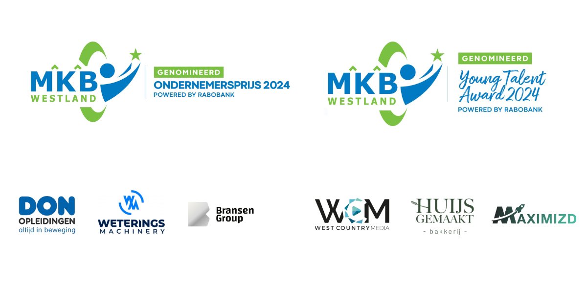 Genomineerden zijn bekend!