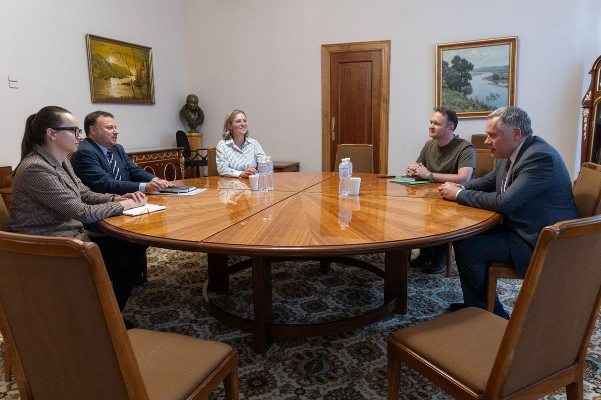 This week met with Head of <a href="/OECD/">OECD ➡️ Better Policies for Better Lives</a>-#Ukraine liason office Michał Faleńczyk! We discussed 🇺🇦's path to joining the organization, as well as the implementation of the #OECD-Ukraine four-year Country Program, which promotes our reform agenda, recovery and reconstruction. Looking