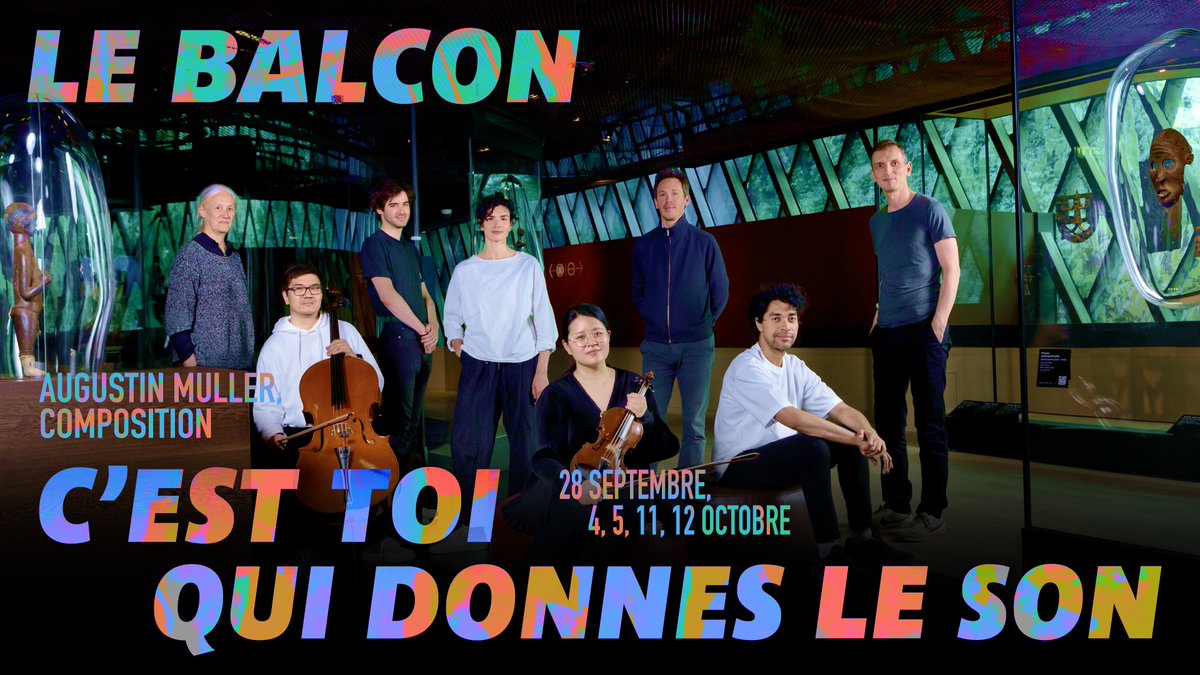 Le Balcon (@le_balcon) on Twitter photo Deuxième week-end au <a href="/quaibranly/">musée du quai Branly - Jacques Chirac</a> !
Dernières places : tinyurl.com/DonneLeSon Deuxième week-end au <a href="/quaibranly/">musée du quai Branly - Jacques Chirac</a> !
Dernières places : tinyurl.com/DonneLeSon