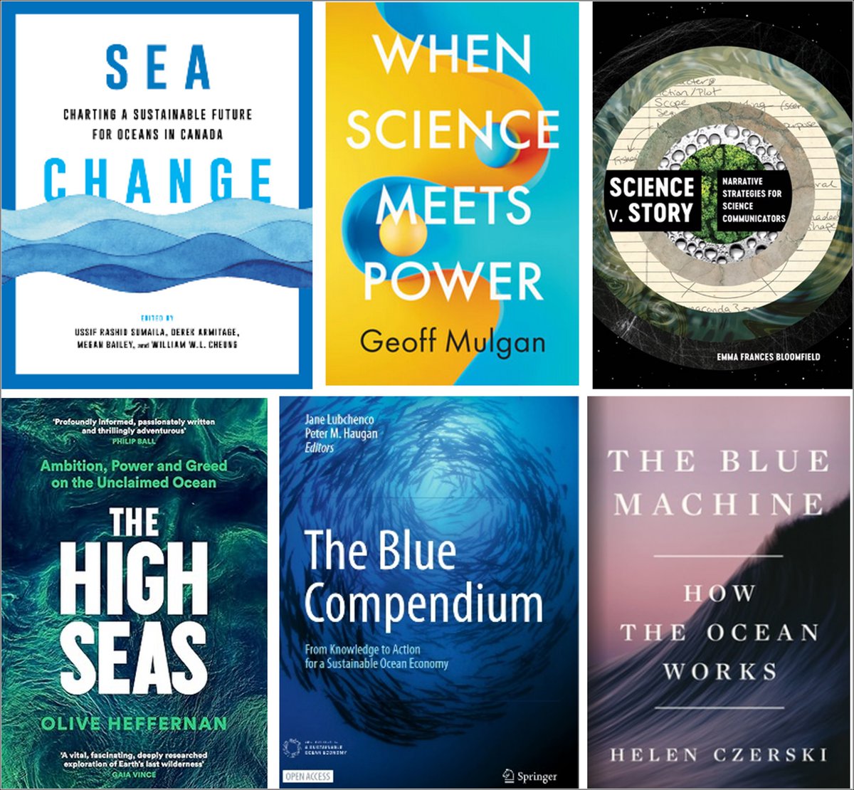EIUI_Dal's tweet image. The #ocean fills critically important roles in the well-being of the planet &amp;amp; figures (or should figure) in #DecisionMaking at many #SciencePolicyInterfaces. Check a new EIUI blog post about books EIUI team members are reading on this multifaceted subject eiui.ca/the-ocean-at-s…