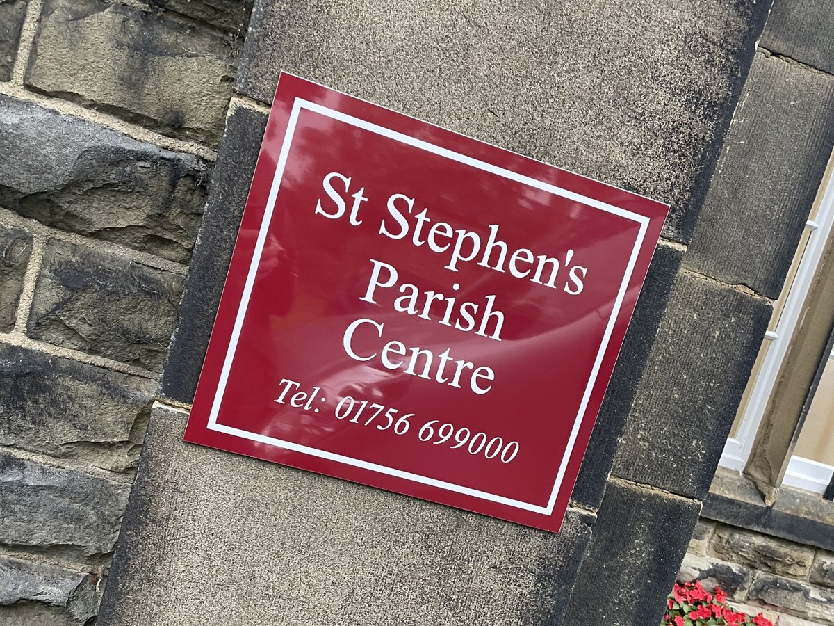 shopsigndesign's tweet photo. Saint Stephen's Catholic Church &amp; St. Monica's Apartments, Skipton
📌Sleek new parking and directional signage for Saint Stephen's Catholic Church &amp; St. Monica's Apartments.

📍St Stephens, Castle View Terrace, Skipton BD23 1NT https://t.co/eCF62xuyjh