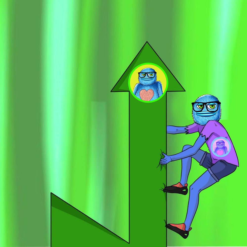 Furry's climbing. Catch up