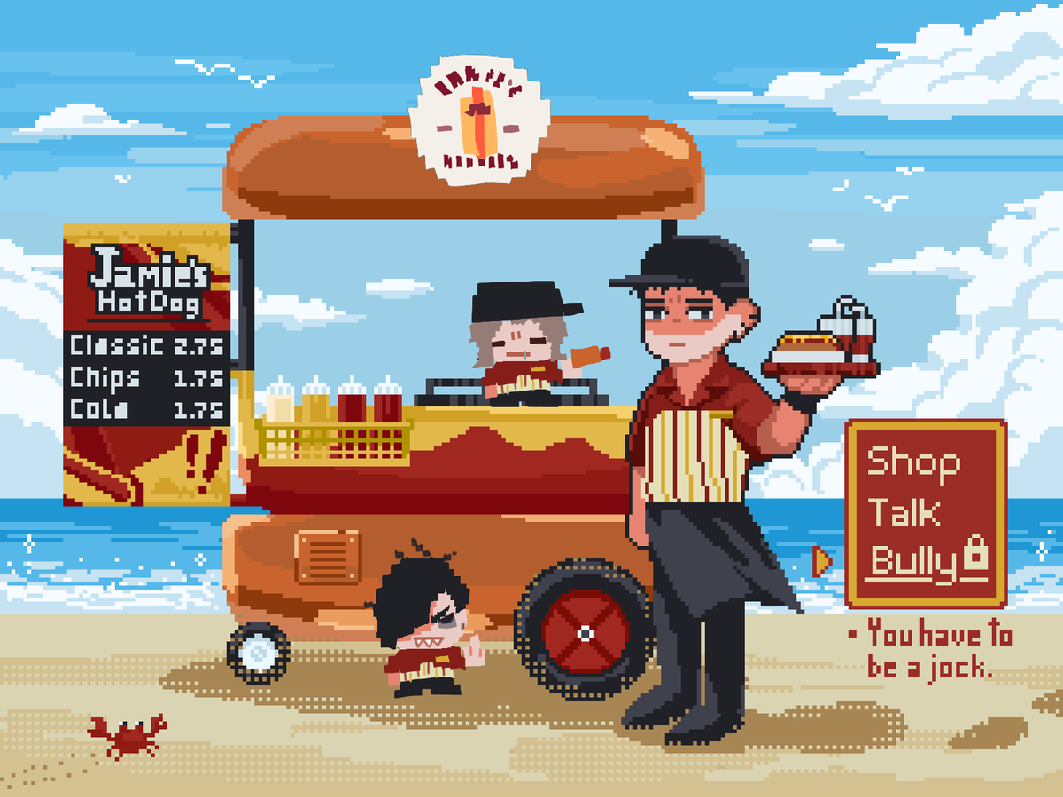 NVH_Vernon's tweet photo. #NVH_BMarket

《 Jamie's Hot Dog 》

ชวนมารับประทานฮ็อตด็อกของลุงเจมี่ในราคาสบายกระเป๋า!

ทั้งร้านเต็มไปด้วยพนักงานอีโมหน้าตาไม่รับแขกในชุดสีซอสมะเขือเทศและมัสตาร์ดแต่กลับขายของอย่างเต็มที่

นอกจากฮ็อตด็อกธรรมดาแล้วเรามีเมนูพิเศษให้ลองซื้อไปชิมอีกด้วย!
》https://t.co/P3D1K9RrBZ https://t.co/VnWUaGKVgd