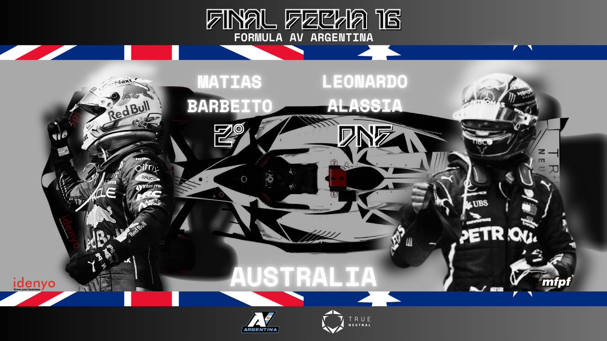 True Neutral (@trueneutralgg) on Twitter photo NOS SUBIMOS AL PODIO EN AUSTRALIA 🥈
Tremenda carrera de nuestro piloto Mati Barbeito en la fecha 16 del torneo de <a href="/avesports_latam/">AV Esports</a> 🏁🇦🇺 NOS SUBIMOS AL PODIO EN AUSTRALIA 🥈
Tremenda carrera de nuestro piloto Mati Barbeito en la fecha 16 del torneo de <a href="/avesports_latam/">AV Esports</a> 🏁🇦🇺