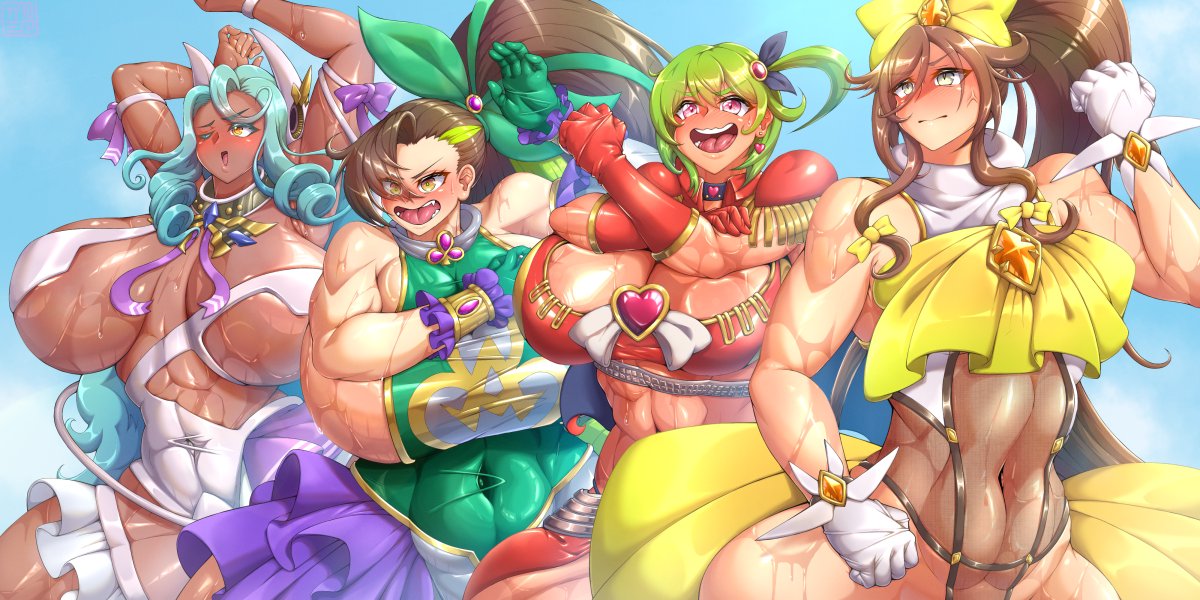 過去に描いたラスオリうわキツ部で精神の安定を図る。今年も描くぞ。